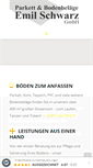 Mobile Screenshot of e-schwarz-parkett.de